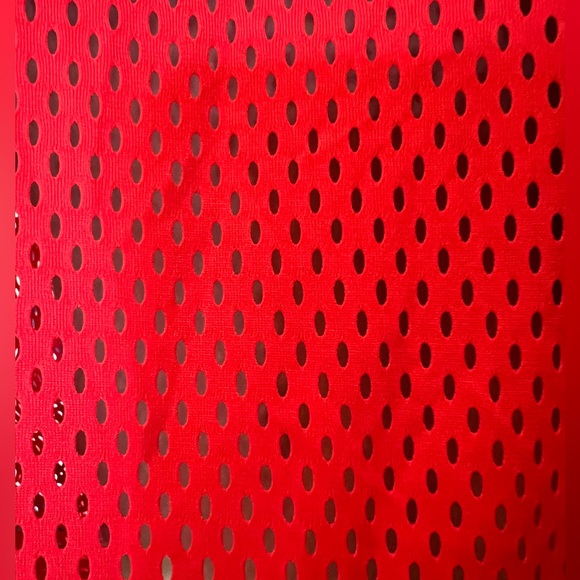NWOT Zella Red Mesh Tank Top Size XL - Picture 6 of 10